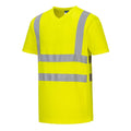 Jaune - Front - Portwest - T-shirt - Homme