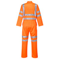 Orange - Back - Portwest - Bleu de travail SERVICE - Adulte