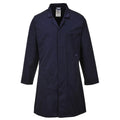 Bleu marine - Front - Portwest - Manteau WORKWEAR - Homme