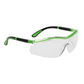 Transparent - Vert - Front - Portwest - Lunettes de sécurité - Adulte