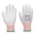 Gris - Blanc - Rouge - Back - Portwest - Gants de sécurité A697 - LR13 - Adulte