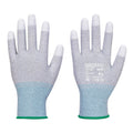 Gris - Blanc - Bleu - Back - Portwest - Gants de sécurité A698 - MR13 - Adulte