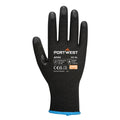 Noir - Front - Portwest - Gants de sécurité AP33 - LR15 - Adulte