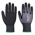 Bleu - Noir - Back - Portwest - Gants de sécurité AP18 - SG CUT C15 - Adulte