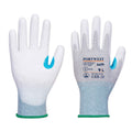 Gris - Blanc - Front - Portwest - Gants résistants aux coupures A699 - Adulte