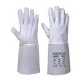 Gris - Front - Portwest - Gants de soudeur TIG - Adulte