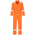 Orange - Front - Portwest - Bleu de travail IONA - Homme