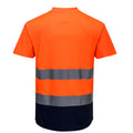 Orange - Bleu marine - Back - Portwest - T-shirt - Homme