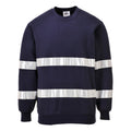 Bleu marine - Front - Portwest - Sweat IONA - Homme