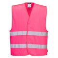 Rose - Front - Portwest - Gilet haute visibilité IONA - Adulte