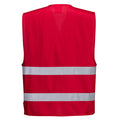 Rouge - Back - Portwest - Gilet haute visibilité IONA - Adulte