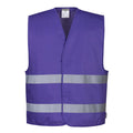 Violet - Front - Portwest - Gilet haute visibilité IONA - Adulte