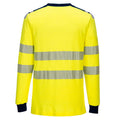 Jaune - Bleu marine - Back - Portwest - T-shirt PW3 - Homme