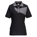 Noir - Gris foncé - Front - Portwest - Polo PW2 - Femme