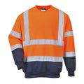 Orange - Bleu marine - Front - Portwest - Sweat - Homme