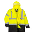 Jaune - Noir - Front - Portwest - Veste EXECUTIVE - Homme