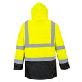 Jaune - Noir - Back - Portwest - Veste EXECUTIVE - Homme