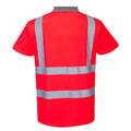 Rouge - Back - Portwest - Polo - Homme