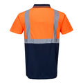 Orange - Bleu marine - Back - Portwest - Polo - Homme