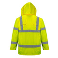 Jaune - Back - Portwest - Veste RAIN - Homme