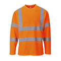 Orange - Front - Portwest - T-shirt - Homme