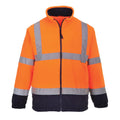 Orange - Bleu marine - Front - Portwest - Manteau - Homme