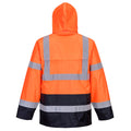 Orange - Bleu marine - Back - Portwest - Veste de travail H443 - Homme