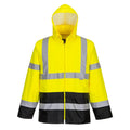 Jaune - Noir - Front - Portwest - Veste de travail H443 - Homme