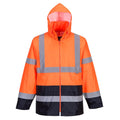 Orange - Bleu marine - Front - Portwest - Veste de travail H443 - Homme