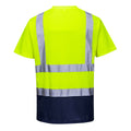 Jaune - Bleu marine - Back - Portwest - T-shirt - Homme