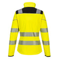 Jaune - Noir - Back - Portwest - Veste softshell - Femme