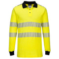 Jaune - Noir - Front - Portwest - Polo PW3 - Homme