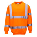 Orange - Front - Portwest - Sweat - Homme