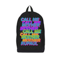 Noir - Multicolore - Front - RockSax - Sac à dos CALL ME MOTHER