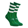 Vert - blanc - Back - Precision - Chaussettes de football PRO - Enfant