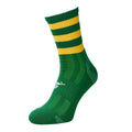 Vert - Doré - Front - Precision - Chaussettes de football PRO - Enfant