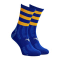 Bleu roi - Ambre - Back - Precision - Chaussettes de football PRO - Enfant