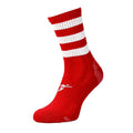 Rouge - blanc - Front - Precision - Chaussettes de football PRO - Enfant