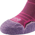 Rose - Lavande - Side - 1000 Mile - Chaussettes RUN - Femme