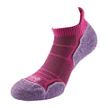 Rose - Lavande - Front - 1000 Mile - Chaussettes RUN - Femme