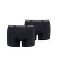 Noir - Front - Puma - Boxers BASIC - Homme