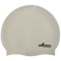 Blanc - Front - SwimTech - Bonnet de bain - Adulte