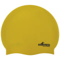 Jaune - Front - SwimTech - Bonnet de bain - Adulte