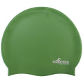 Vert - Front - SwimTech - Bonnet de bain - Adulte