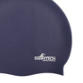 Bleu marine - Back - SwimTech - Bonnet de bain - Adulte