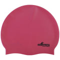 Rose - Front - SwimTech - Bonnet de bain - Adulte