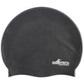 Noir - Front - SwimTech - Bonnet de bain - Adulte