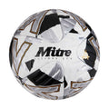 Blanc - Argenté - Noir - Front - Mitre - Ballon de foot ULTIMAX EVO