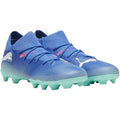 Bleu - Blanc - Front - Puma - Chaussures de foot FUTURE PLAY - Enfant