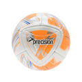 Blanc - Orange fluo - Bleu - Argenté - Back - Precision - Ballon de foot NUENO